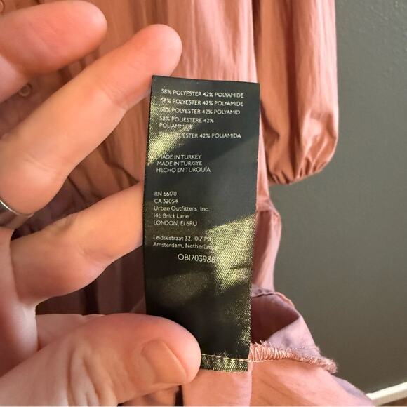 Anthropologie Mauve Midi Dress - Picture 10 of 11